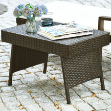 Folding Wicker Patio Coffee Table product image