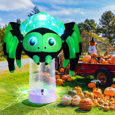 6FT Pre-Lit Halloween Inflatable Floating Spider Decoration product image 6FT Pre-Lit Halloween Inflatable Floating Spider Decoration product image