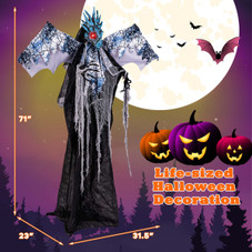 6FT Halloween Animatronic Dragon with Removable Head and Arms product image 6FT Halloween Animatronic Dragon with Removable Head and Arms product image