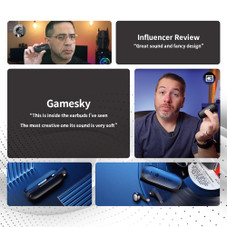 X-BOAT+ BT5.3 ENC Noise Cancelling Wireless Earbuds product image