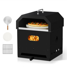 Outdoor 4-in-1 Wood Fired 2-Layer Pizza Oven product image
