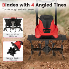 Ironmax Corded Electric Tiller Cultivator product image