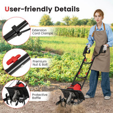 Ironmax Corded Electric Tiller Cultivator product image