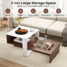 2-Tier Geometric Coffee Table  product image