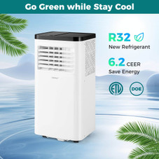 8000/10000 BTU Portable Air Conditioner with Fan and Dehumidifier product image