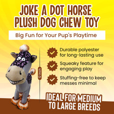 Scoochie Pet Squeaky Plush Dog Chew Toy product image