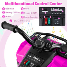 6V Ride-On Electric ATV with Integrated Sound System product image