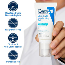 CeraVe Ultra-Light Moisturizing Gel,1oz (2-Pack) product image