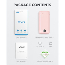 10000mAh Power Bank with Built-in Cables and AC Wall Plug product image 10000mAh Power Bank with Built-in Cables and AC Wall Plug product image