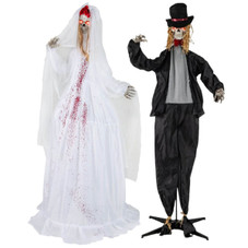 Animatronic Bride or Groom Haunted House Decoration product image
