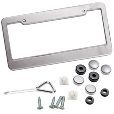 Matte Aluminum License Plate Frame product image