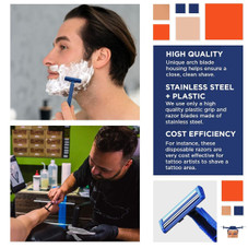 Disposable Twin Blade Shaving Razor (1-, 2- or 4-Pack) product image