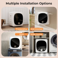 Compact Mini Clothes Dryer with Stainless Steel Tub product image