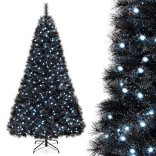 Black Artificial Tree with Frosted Branch Tips  product image