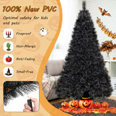 Black Artificial Tree with Frosted Branch Tips  product image