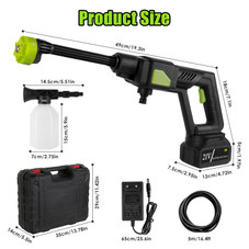 Cordless Power Washer with 300W Motor product image