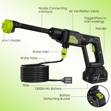 Cordless Power Washer with 300W Motor product image