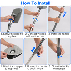 NewHome Spin Mop and Bucket product image