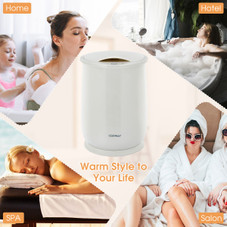 21L Large Capacity Towel Warmer with Flip-Top Lid product image