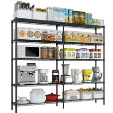 5-Tier Heavy Duty Wire Shelving product image 5-Tier Heavy Duty Wire Shelving product image