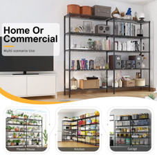 5-Tier Heavy Duty Wire Shelving product image 5-Tier Heavy Duty Wire Shelving product image