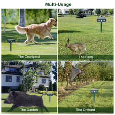 Solarek® Solar Ultrasonic Animal Repeller with Motion Sensor product image