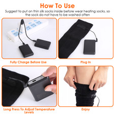 Battery Powered Heated Socks product image