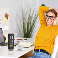 NewHome Portable Electric Espresso Machine product image