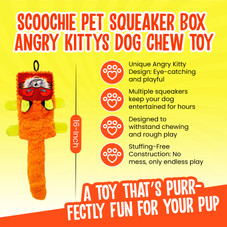 Scoochie Pet Squeaky Dog Toy product image Scoochie Pet Squeaky Dog Toy product image