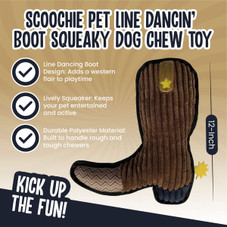 Scoochie Pet Squeaky Dog Toy product image Scoochie Pet Squeaky Dog Toy product image