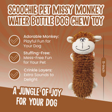 Scoochie Pet Squeaky/Crinkle Dog Chew Toys product image