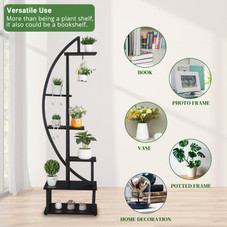 6-Layer Half Moon Flower Stand (2-Pack) product image