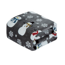 Queen Blanket and Holiday Throw Bundle product image