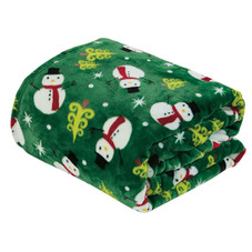 Queen Blanket and Holiday Throw Bundle product image