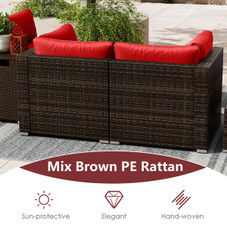 7-Piece Outdoor Furniture Set with 32" Fire Pit Table  product image