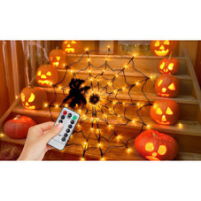 LED Spider Web with Remote Control product image