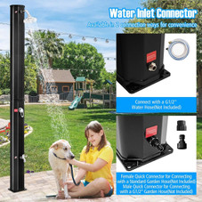 9.3 Gallon Solar Heated Outdoor Shower product image