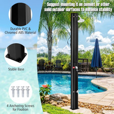 9.3 Gallon Solar Heated Outdoor Shower product image