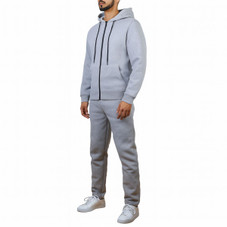 Men's Fleece-Lined Tracksuit Hoodie and Jogger Set product image
