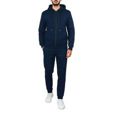 Men's Fleece-Lined Tracksuit Hoodie and Jogger Set product image