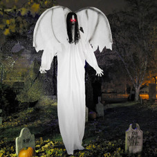 6.6-foot Animatronic Standing Angel Decoration product image