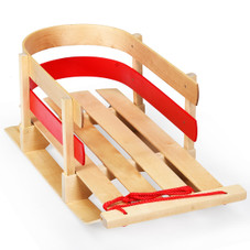 Children's Wooden Sled with Seat product image