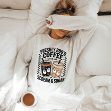 Freshly Boo'd Coffee Sweatshirt product image Freshly Boo'd Coffee Sweatshirt product image