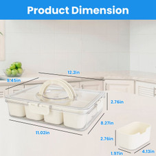 NewHome Divided Serving Tray (2-Pack) product image
