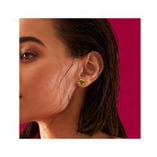 7.20 Carat (ctw) Square Peridot Solitaire Earrings and Pendant Set product image 7.20 Carat (ctw) Square Peridot Solitaire Earrings and Pendant Set product image
