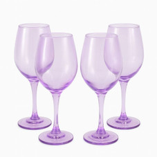 Epure Glassware Purple Spray 16.5oz Wine Glasses (Set of 4) product image Epure Glassware Purple Spray 16.5oz Wine Glasses (Set of 4) product image