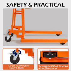 Material Lift Winch Stacker Truck Dolly product image Material Lift Winch Stacker Truck Dolly product image