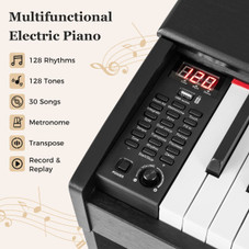 88-Key Hammer Action Weighted Electric Piano with Dual Speakers product image
