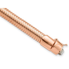 Rose Gold-Plated Sterling Silver Polished Bracelet product image Rose Gold-Plated Sterling Silver Polished Bracelet product image
