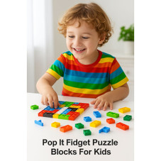 Colorful Fidget Popit Block Set product image Colorful Fidget Popit Block Set product image
